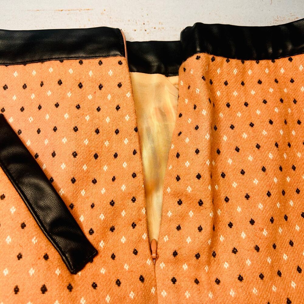 Mikarose NWT Wool Blend Skirt Women’s Size Large Modest Classic - Picture 12 of 14